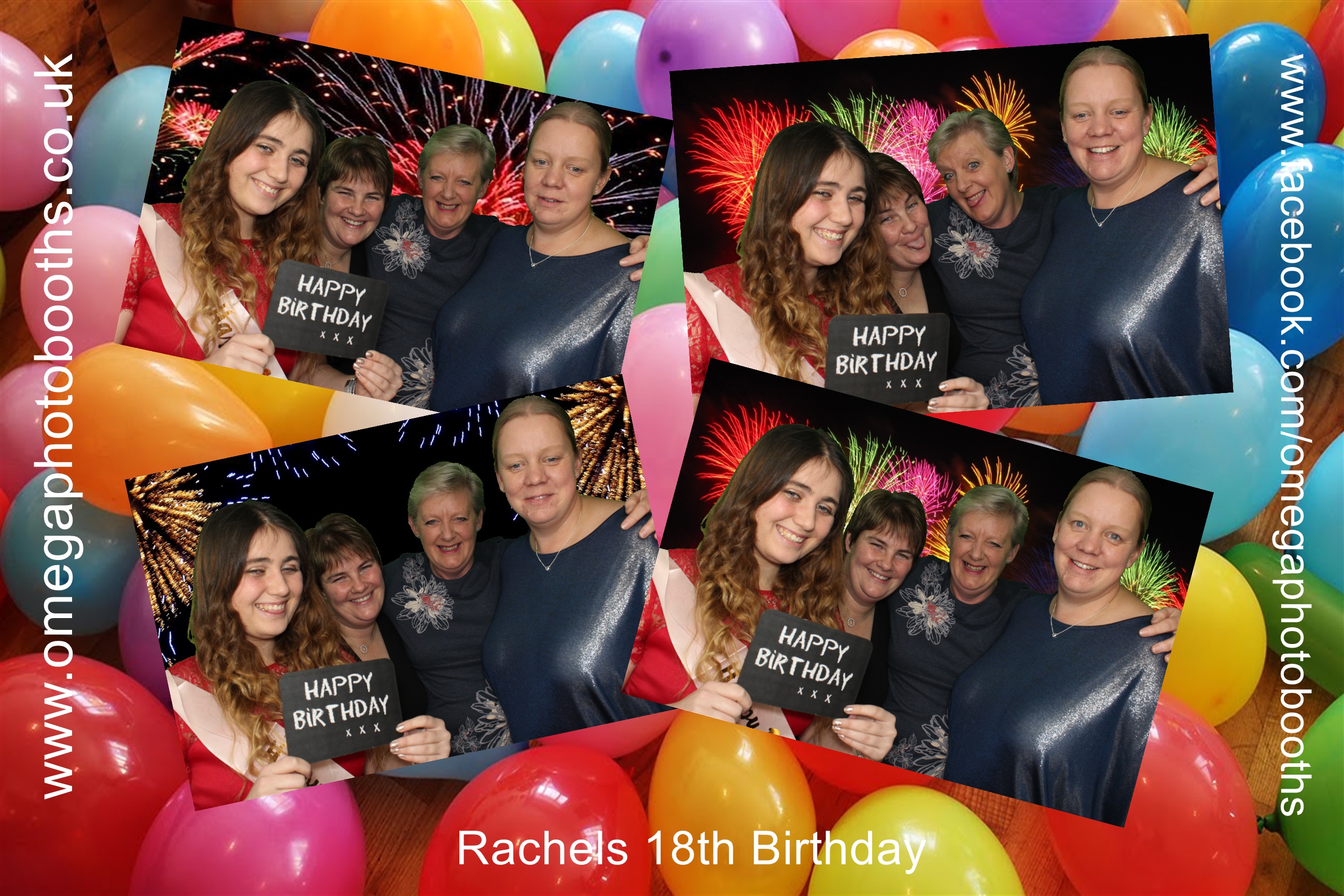 Rachel's 18th birthday and family Christmas get together | View more photos from the event at gallery.omegaphotobooths.co.uk/u/Omega-Photobooths/Rachels-18th-birthday-and-family-Christmas-get-together